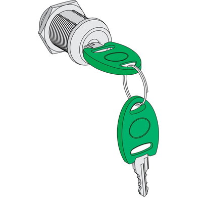 EVlink Wallbox - key lock with random combination
