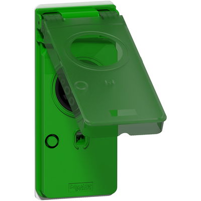 EVLINK PKG T2S SOCKET GREEN TRANSPARENT EV SPARE PART