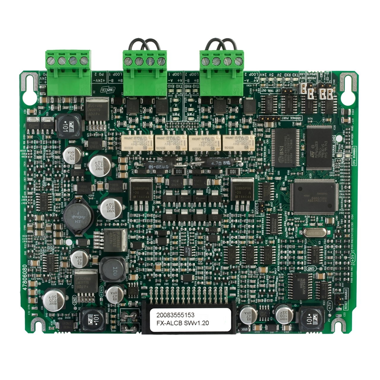 Loop controller, ALCB, addressable, for 2 loops