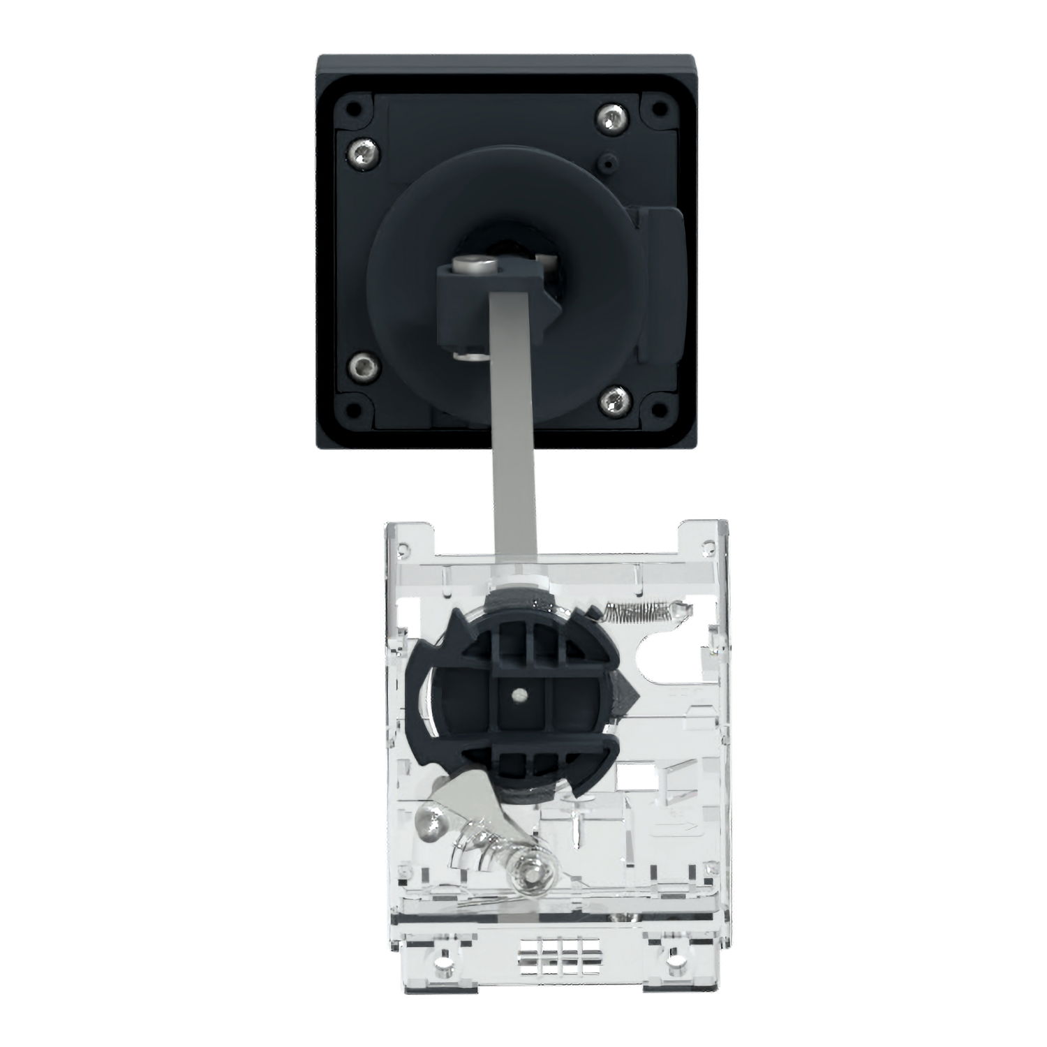Extended rotary handle kit, TeSys GV2, IP54, black handle, with trip indication, for GV2L-GV2P – Image 2 of 6