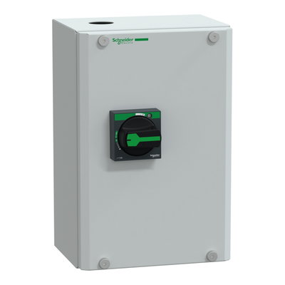 TeSys GV3 - Enclosure for TeSys GV3P/L - black handle - IP65