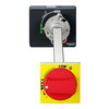 Frontseitige Drehantriebsset IP65 für Motorschutzschalter GV4, Rot / Gelb