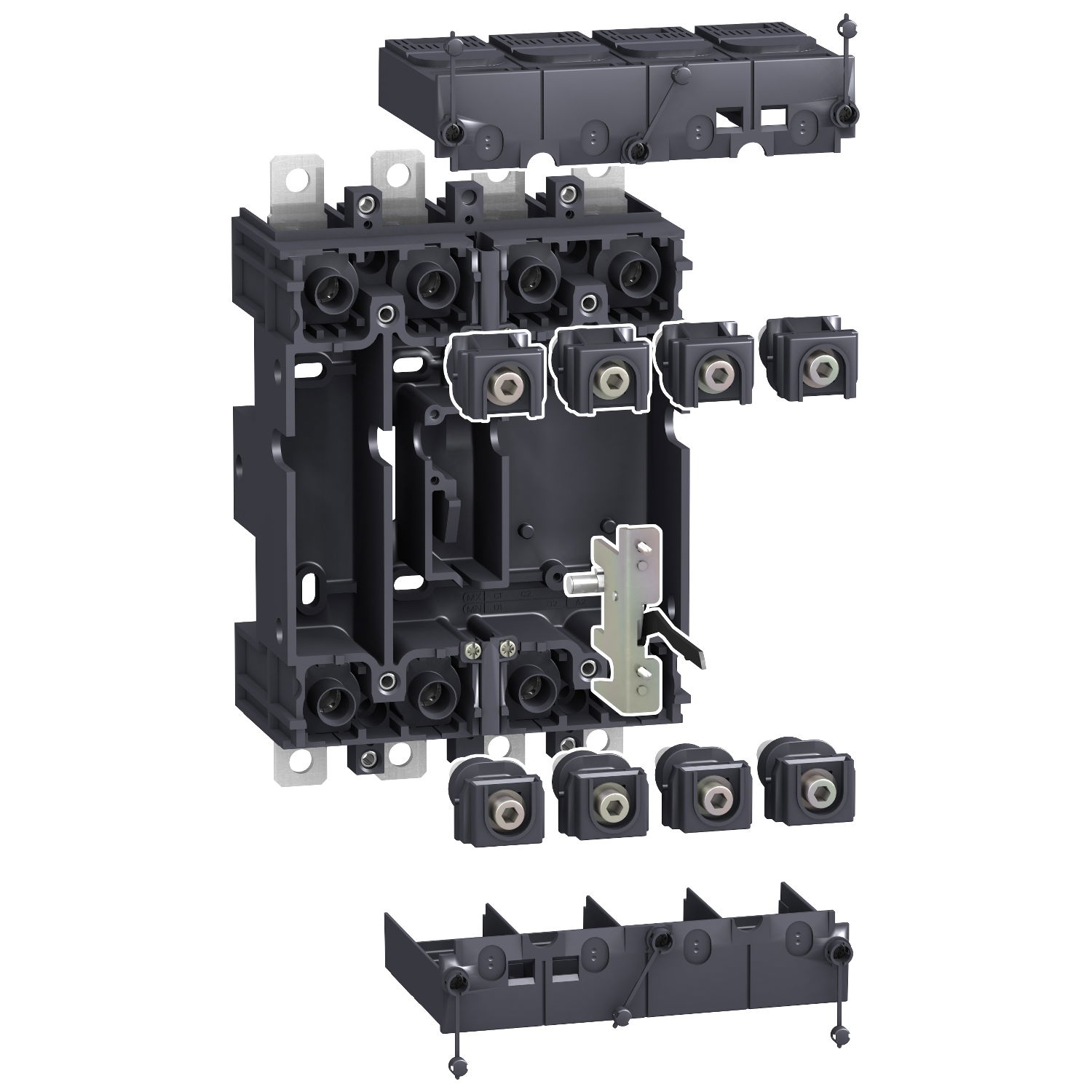 4P PLUG-IN BASE (NSX100/250)