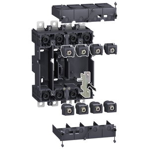 Zócalo extraíble, conexión anterior/posterior , 4 polos, para NSX100..250