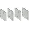 Cable lug adapters, connection up to 4 cables with lugs, set of 4 parts