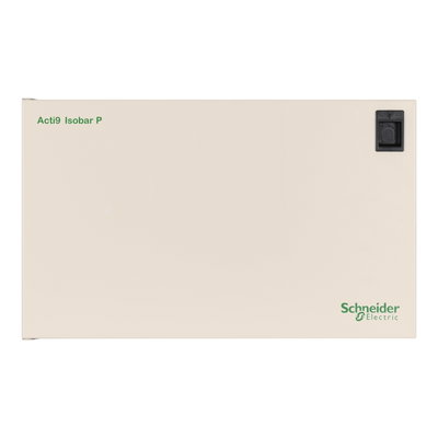 Acti9 Isobar P A - din multi service distribution board - 10 + 8 ways SP+N