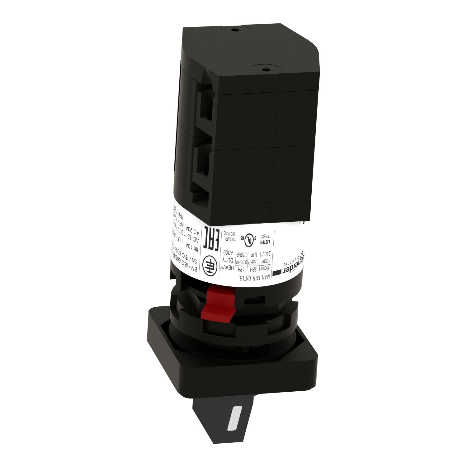 Harmony K1, K2, Cam stepping switch, 1 pole, with off position, 45° switching angle, 10 A, for Ø 16 or 22 mm – Image 5 of 9
