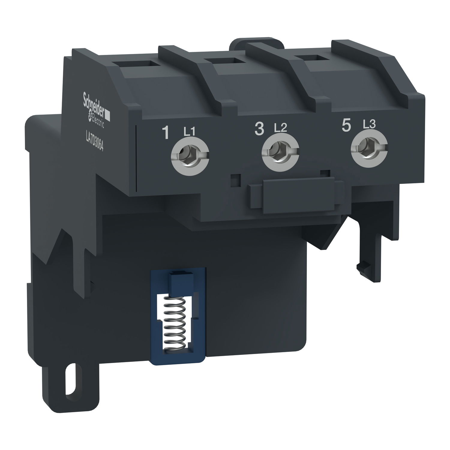 Adapter terminal block, TeSys LRD, for separate mounting of LR2D3… LR3D3…