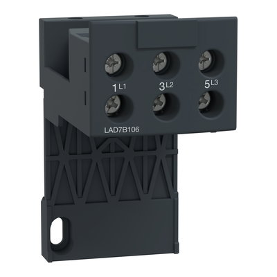 Adapter terminal block, TeSys LRD, for separate mounting of LRD01-D35 LR3D01-D35