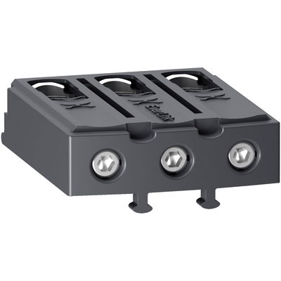 Terminal block, TeSys D, Everlink BTR screw connectors, 3P, for contactors LC1D40A-D80A