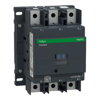 TeSys D contactor - 3P(3 NO) - AC-3 - <= 440 V 150 A - 24 V DC standard coil