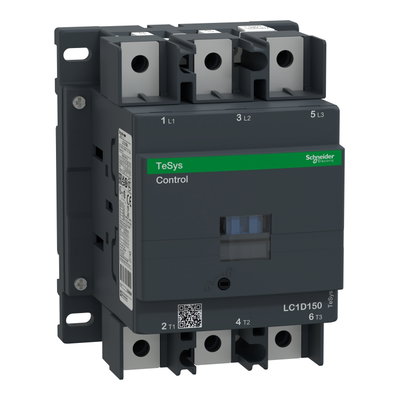 TeSys D contactor - 3P(3 NO) - AC-3 - <= 440 V 150 A - 110 V AC 50/60 Hz coil