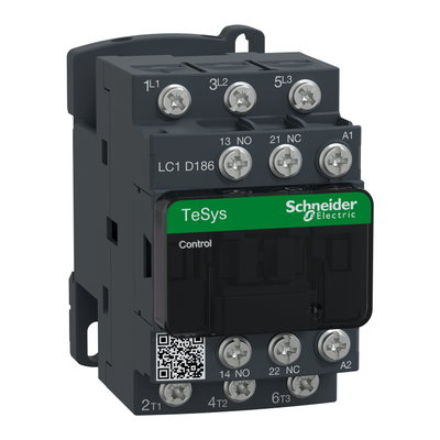 TeSys D contactor - 3P(3 NO) - AC-3 - <= 440 V 18 A - 110 V AC coil