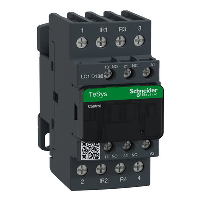TeSys D contactor - 4P(2 NO + 2 NC) - AC-1 - <= 440 V 32 A - 48 V AC coil