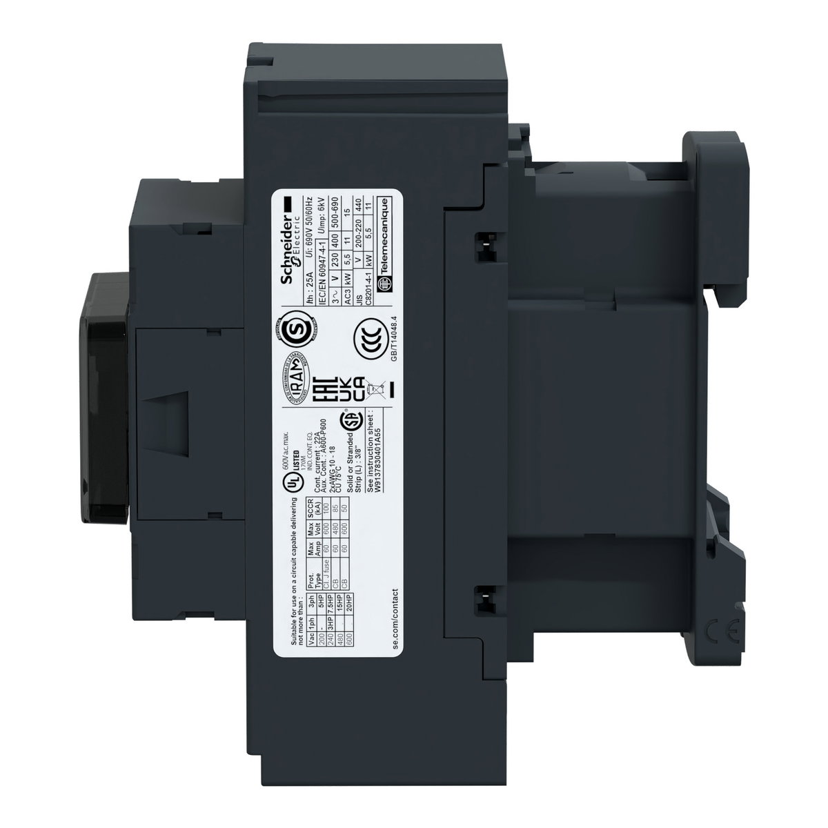 KONTAKTOR BLADFJ.ANSL 32A – Bild 4 av 5
