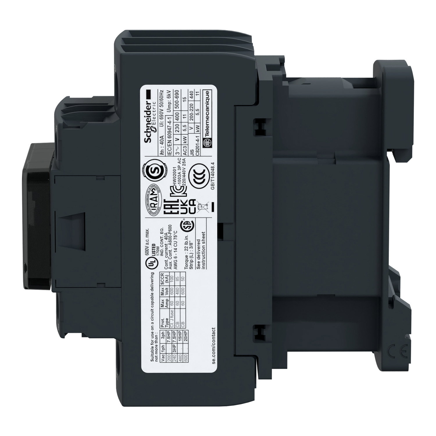 KONTAKTOR 25A 11KW – Bild 5 av 6