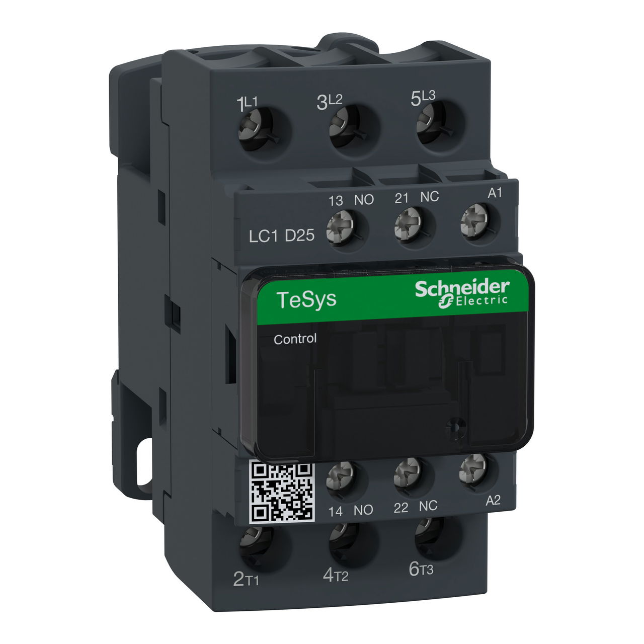 TeSys D contactor - 3P(3 NO) - AC-3 - <= 440 V 25 A - 120 V AC coil