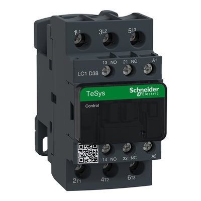TeSys D contactor - 3P(3 NO) - AC-3 - <= 440 V 38 A - 415 V AC 50/60 Hz coil