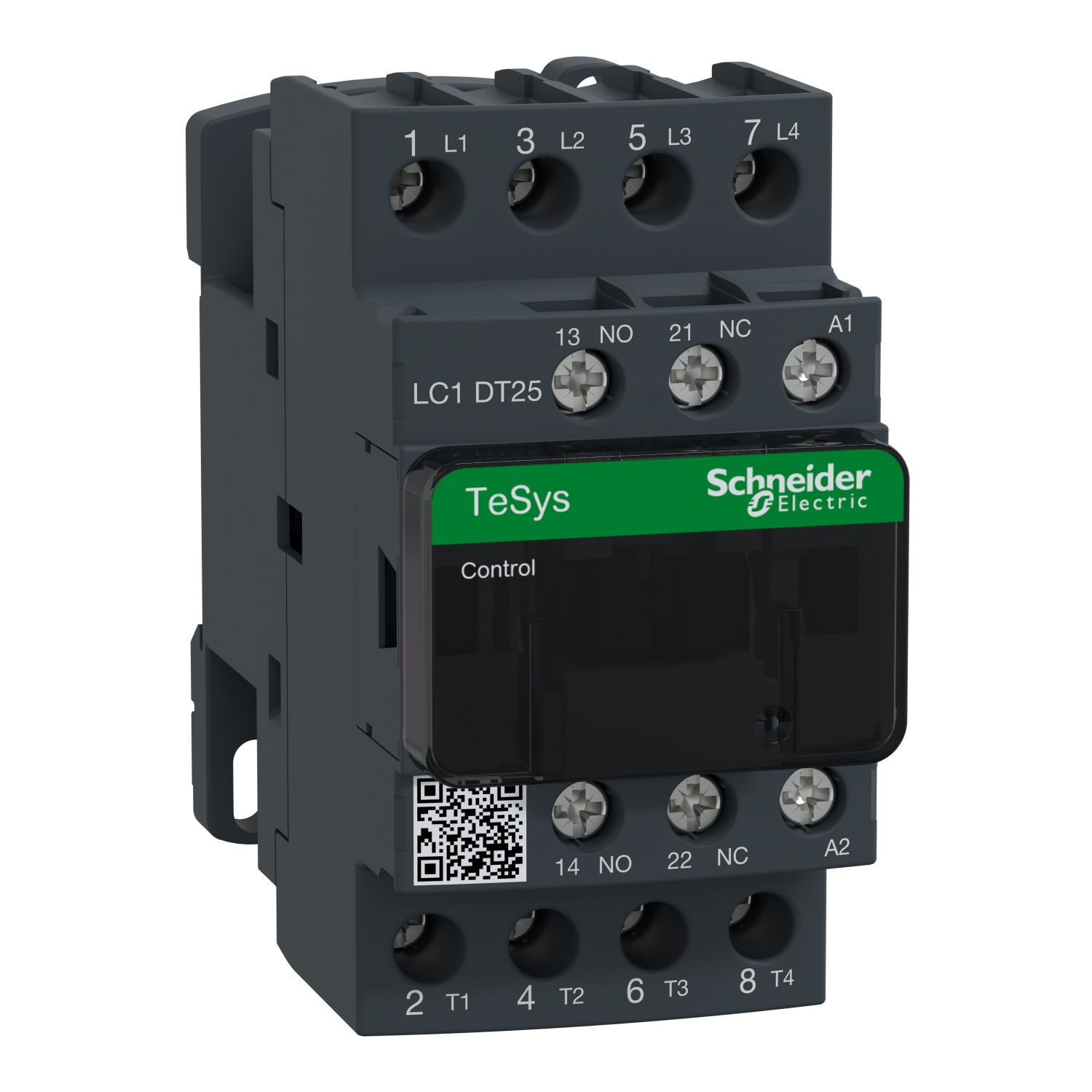 TeSys D contactor - 4P(4 NO) - AC-1 - <= 440 V 25 A - 110 V AC 50/60 Hz coil