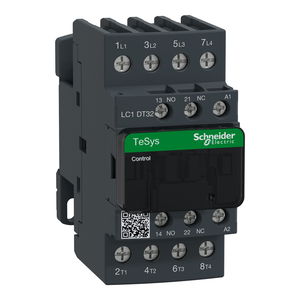 TeSys D contactor - 4P(4 NO) - AC-1 - <= 440 V 32 A - 230 V AC 50/60 Hz coil