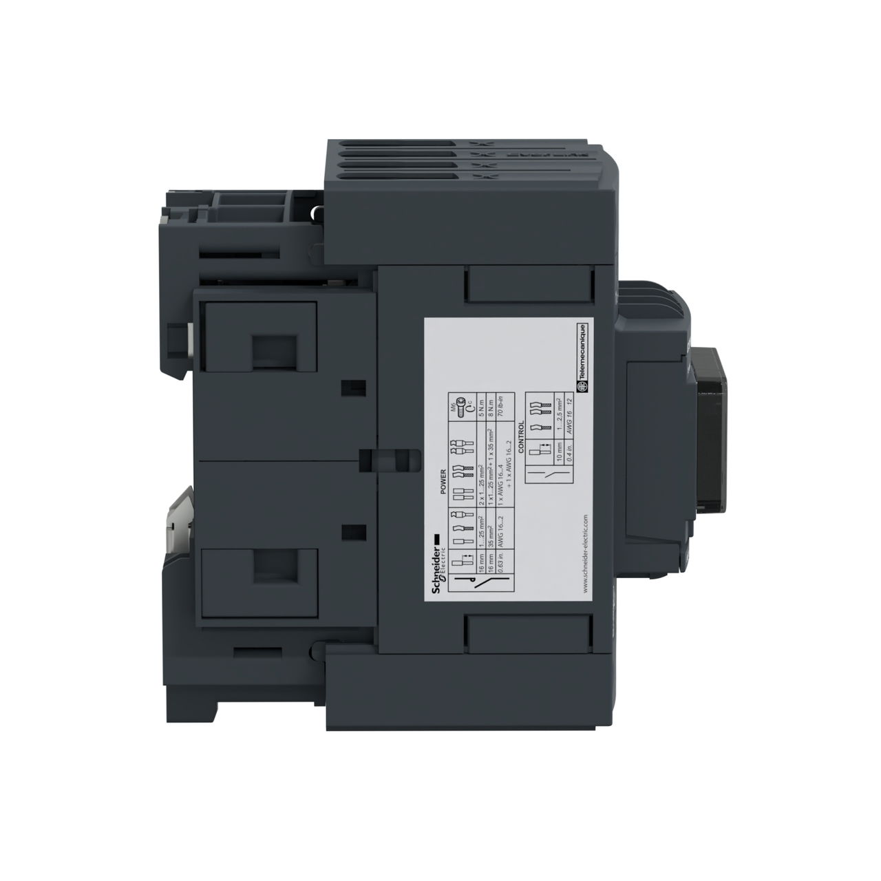 TeSys D contactor - 4P(4 NO) - AC-1 - <= 440 V 60 A - 240 V AC 50/60 Hz coil – Image 4 of 5