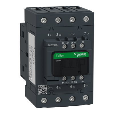 TeSys D contactor - 4P(4 NO) - AC-1 - <= 440 V 60 A - 24 V AC 50/60 Hz coil
