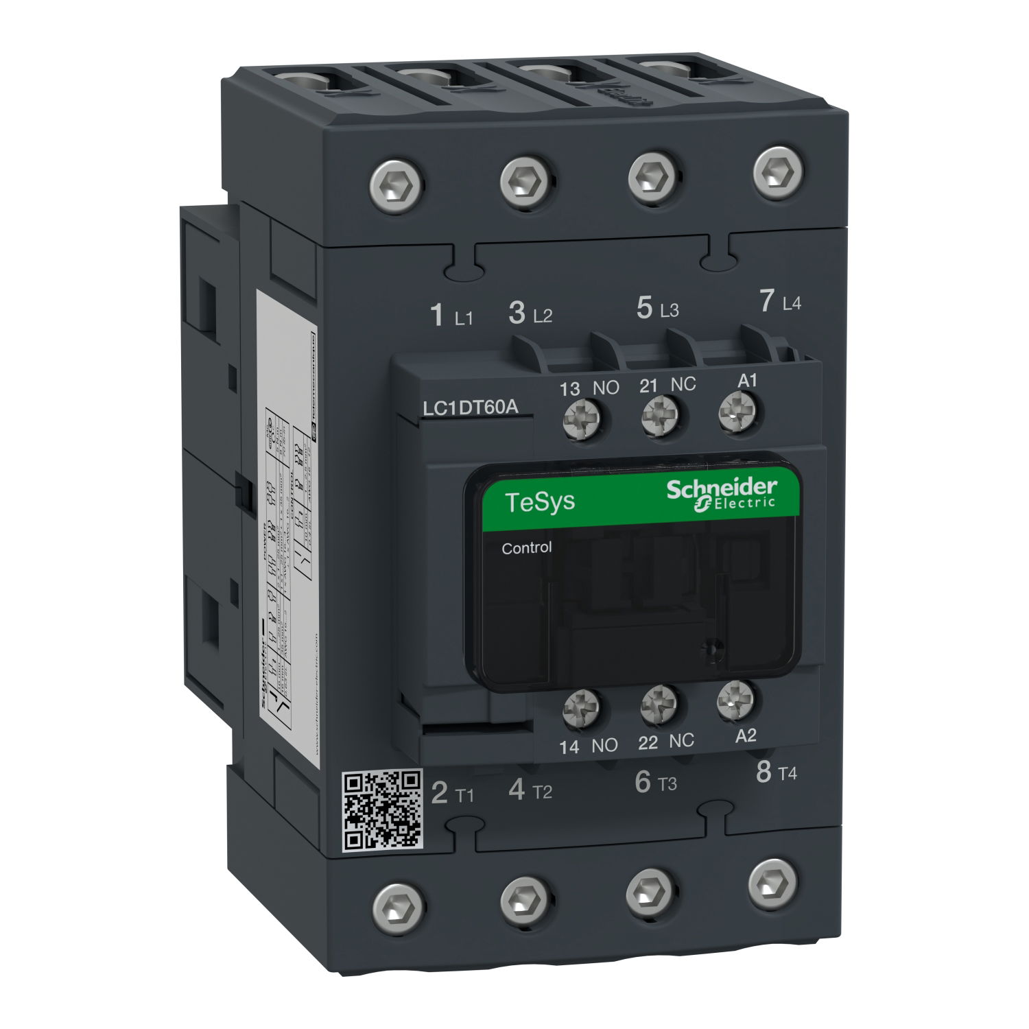 TeSys D contactor - 4P(4 NO) - AC-1 - <= 440 V 60 A - 240 V AC 50/60 Hz coil