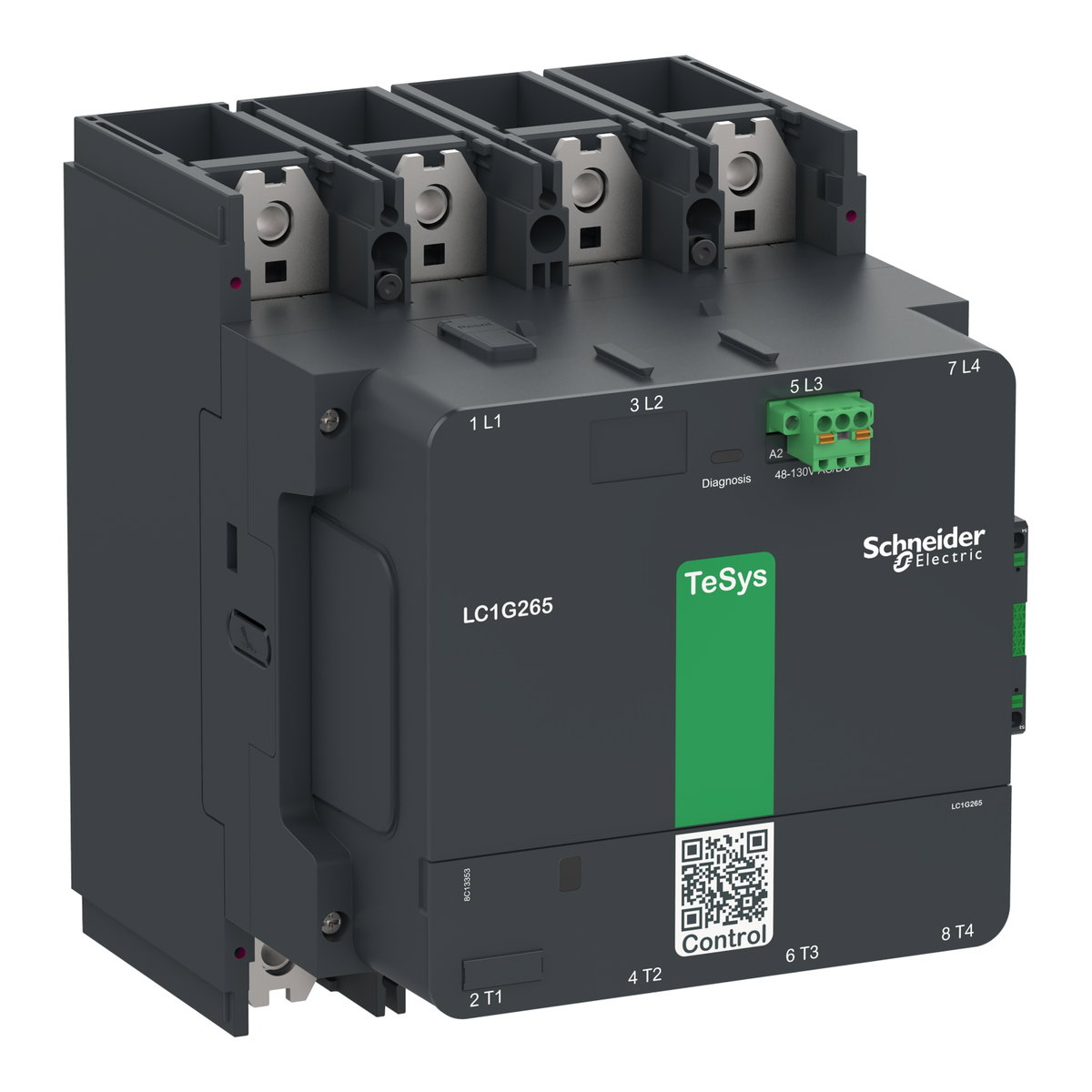 Kontkr 265 Std 4P 48-130V ACDC