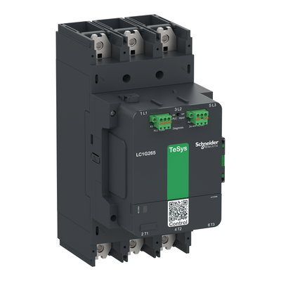 High power contactor, TeSys Giga, 3 pole (3NO), AC-3 <=440V 330A, advanced version, 200…500V wide band AC/DC coil