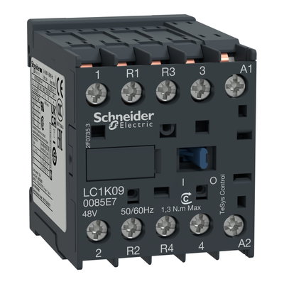 TeSys K contactor - 4P (2 NO + 2 NC) - AC-1 <= 440 V 20 A - 48 V AC coil