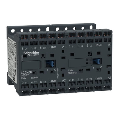 TeSys K reversing contactor - 3P - AC-3 <= 440 V 9 A - 1 NO - 48 V AC coil