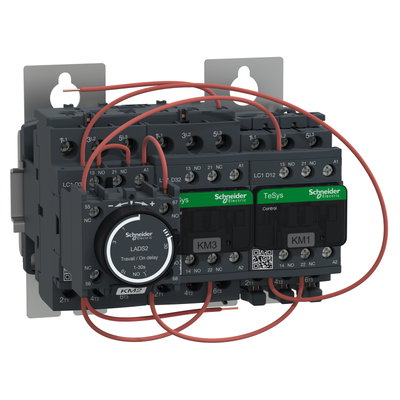 TeSys D - star delta starter - 3 x 3P (3 NO) - 32 A - 24 V AC coil