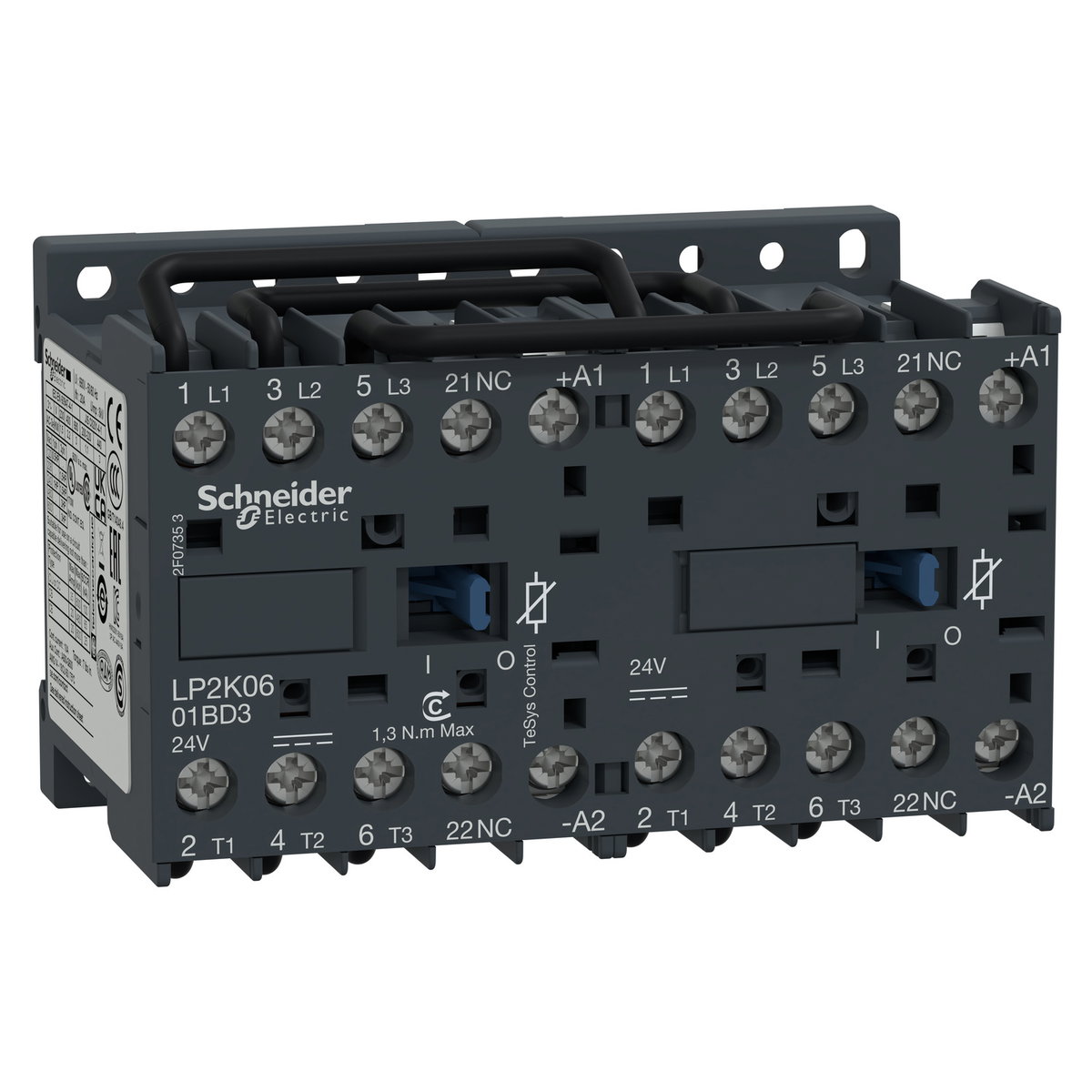 F/B-KOPPL 6A+1BR 24VDC