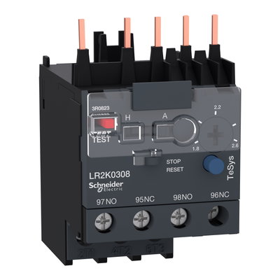 TeSys K - differential thermal overload relays - 1.8...2.6 - class 10A