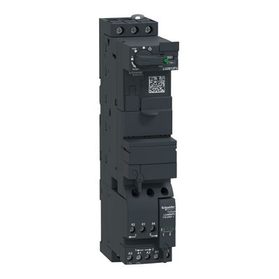 Reversing power base, TeSys U, 3P, 12A/690V, coil 110-240V AC/DC