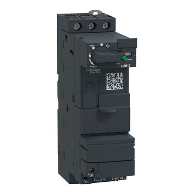 Power base, TeSys U, 3P, 12A/690V
