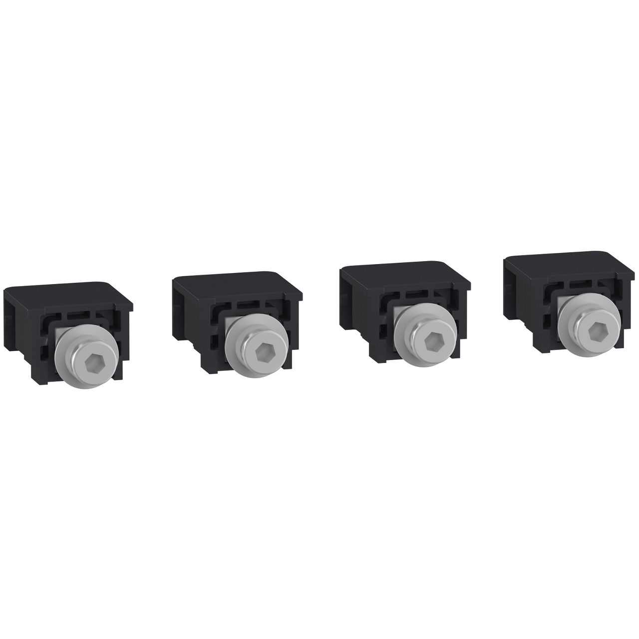 Compression lug/busbar connector for 4P