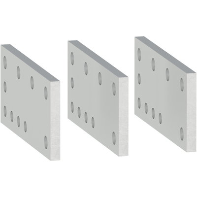 Cable lug adapters, connection up to 4 cables with lugs, set of 3 parts