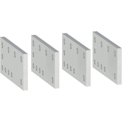 Cable lug adapters, connection up to 4 cables with lugs, set of 4 parts