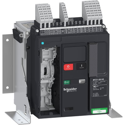 Circuit breaker Masterpact MTZ1 08H3 - 800 A - 3P fixed - w/o Micrologic