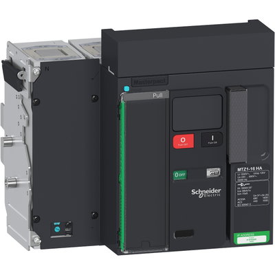 Switch-disconnector Masterpact MTZ1 16 HA - 1600 A - 4P drawout