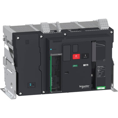 Circuit breaker basic frame, Masterpact MTZ2 20N1, 2000 A, 42 kA at 440 VAC 50/60 Hz, 4 poles, fixed, without Micrologic
