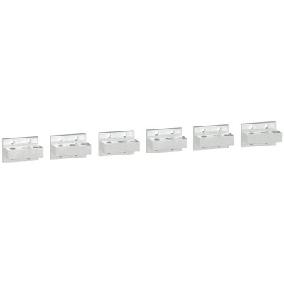 Rear bottom connection - horizontal - for MTZ3 40-50 - 3P fixed or drawout