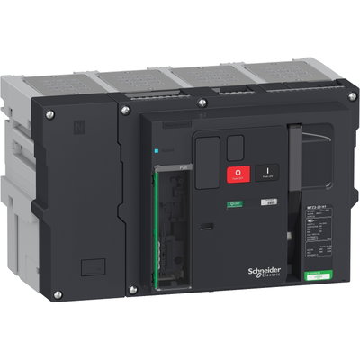 Circuit breaker basic frame, Masterpact MTZ2 20H1, 2000 A, 66 kA at 440 VAC 50/60 Hz, 4P, drawout, without Micrologic