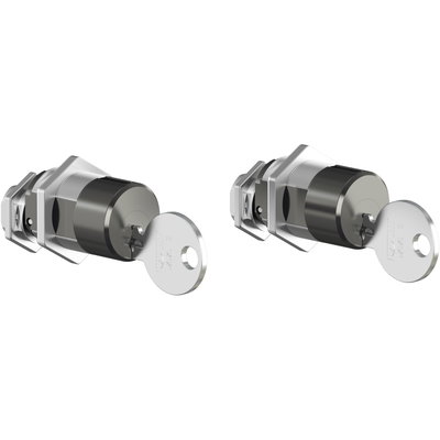 Chassis locking - 2 Ronis locks 1 key + adaptation kit - for MTZ1