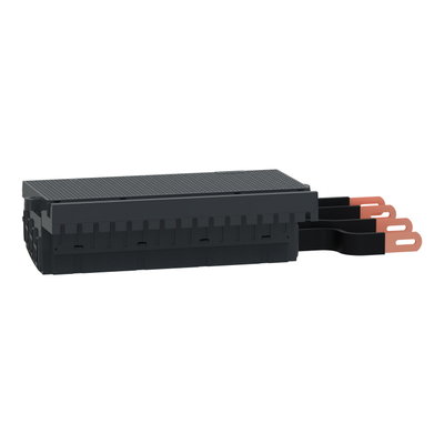 LINERGY FC DEVICE FEEDER, FOR 4 COMPACT NSXm 4P, PREWIRED CONNECTIONS TO LINERGY LGY BUSBARS