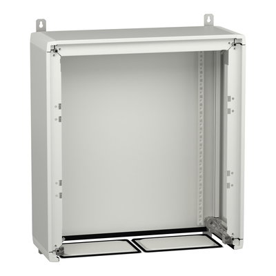 Wall mounted/floor standing enclosure, PrismaSeT G, W 600mm, H 650mm (11M), IP55, without plinth