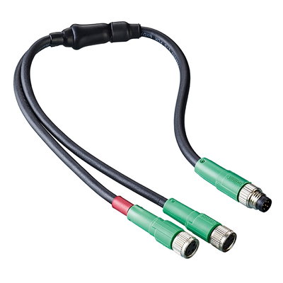 Extension cable for Lexium 32I - Y cable - 3 connectors M8