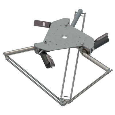 Delta 3 robot, P5, 3-5 axis, 15 kg permissible load, 0-1400 mm mm working envelop