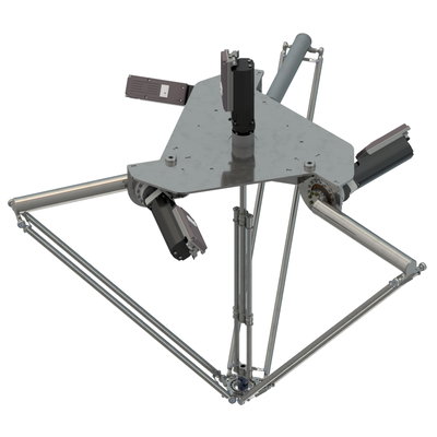 Delta 3 robot, P5, 3-4 axis, 15 kg permissible load, 0-1400 mm mm working envelop